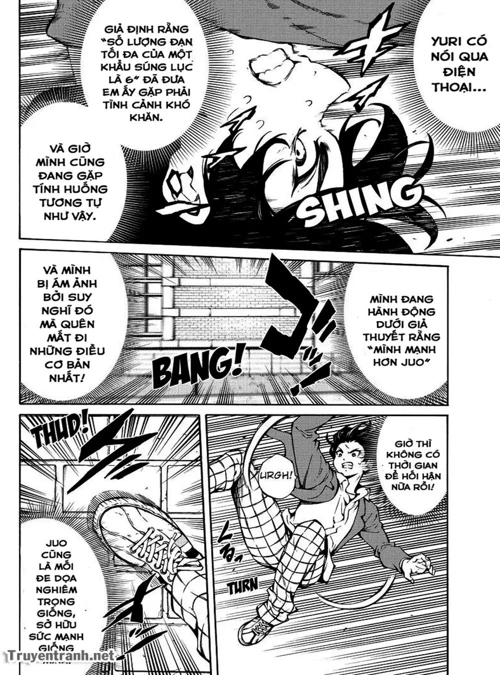 Truyện Tranh Đối Đầu Với Trọng Lực - Tenkuu Shinpan trang 4