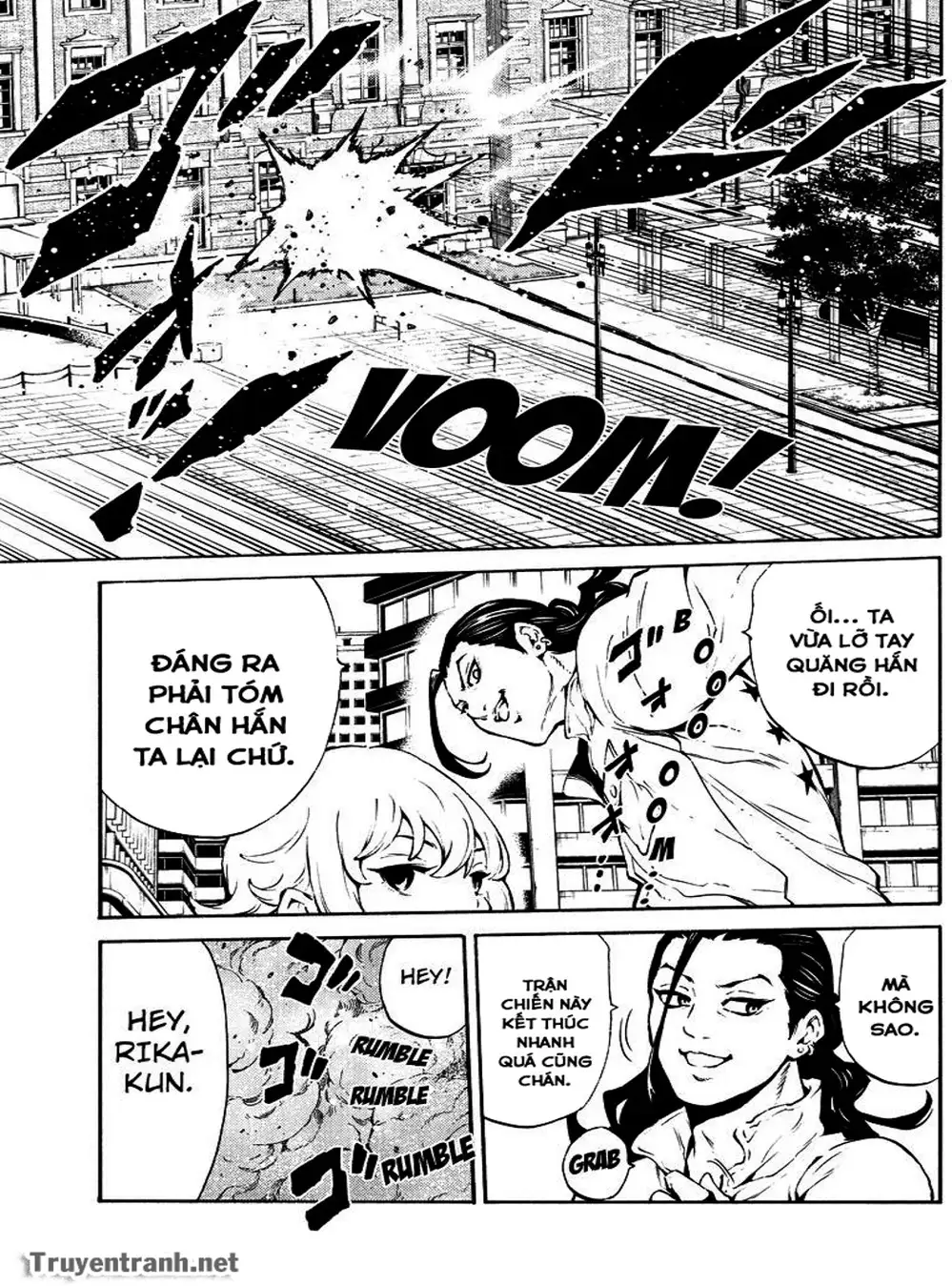 Truyện Tranh Đối Đầu Với Trọng Lực - Tenkuu Shinpan trang 4