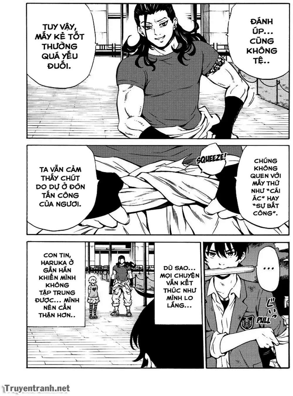 Truyện Tranh Đối Đầu Với Trọng Lực - Tenkuu Shinpan trang 4
