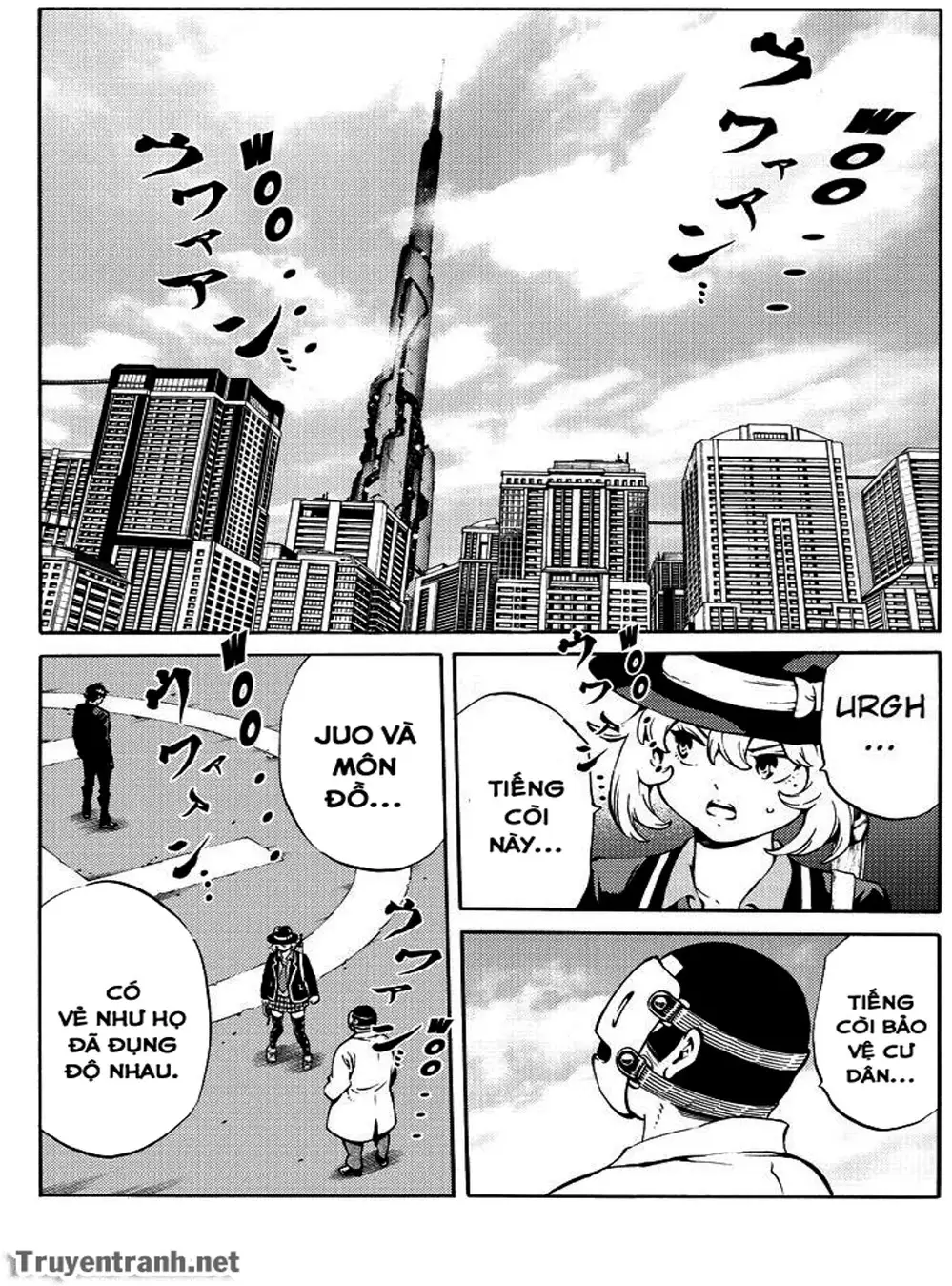 Truyện Tranh Đối Đầu Với Trọng Lực - Tenkuu Shinpan trang 4