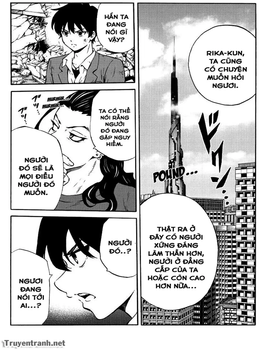 Truyện Tranh Đối Đầu Với Trọng Lực - Tenkuu Shinpan trang 4