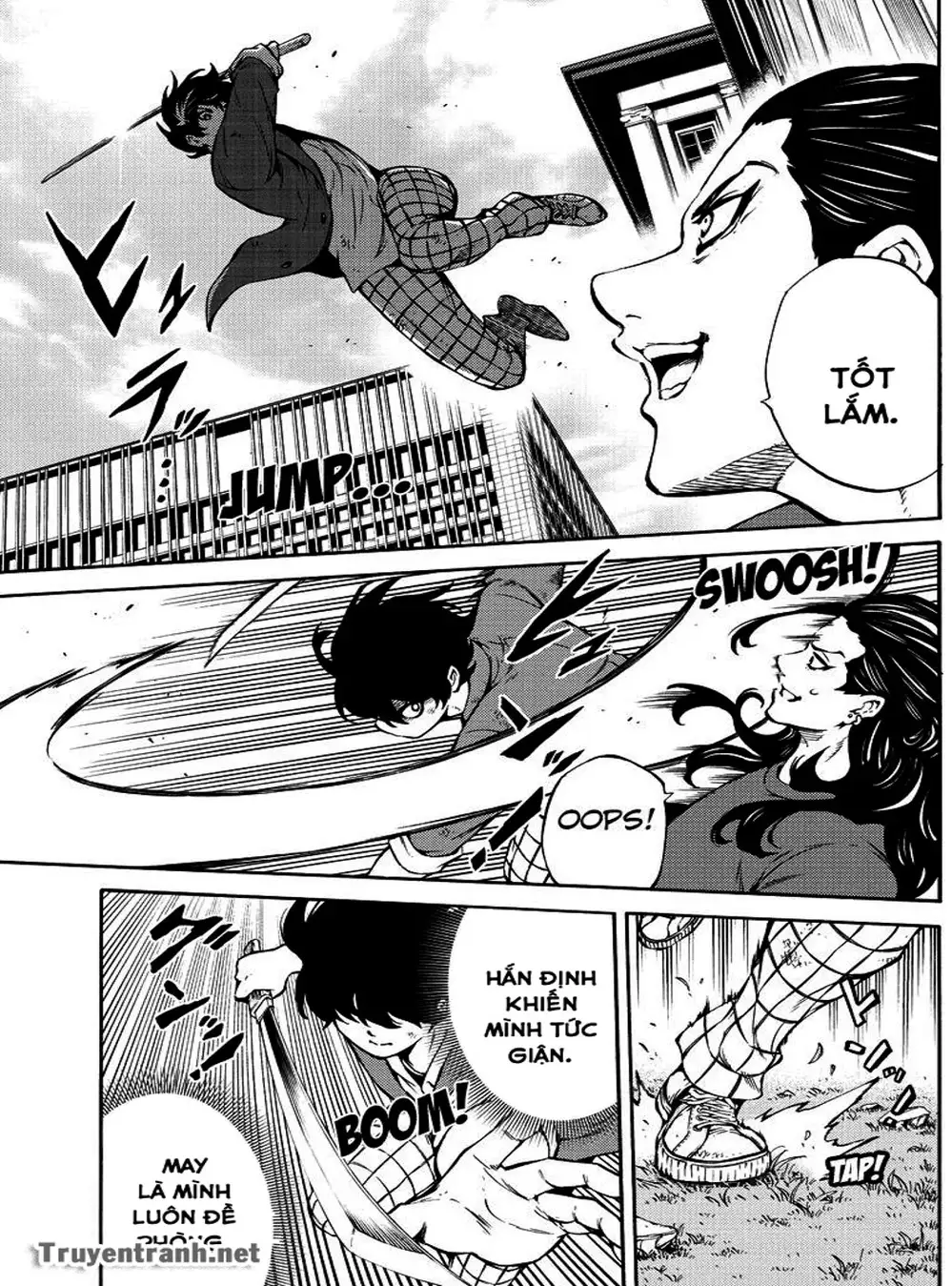 Truyện Tranh Đối Đầu Với Trọng Lực - Tenkuu Shinpan trang 4