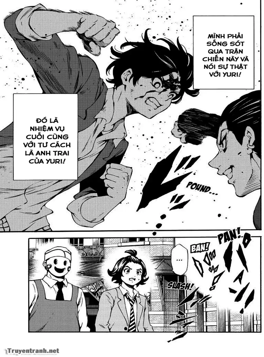 Truyện Tranh Đối Đầu Với Trọng Lực - Tenkuu Shinpan trang 4