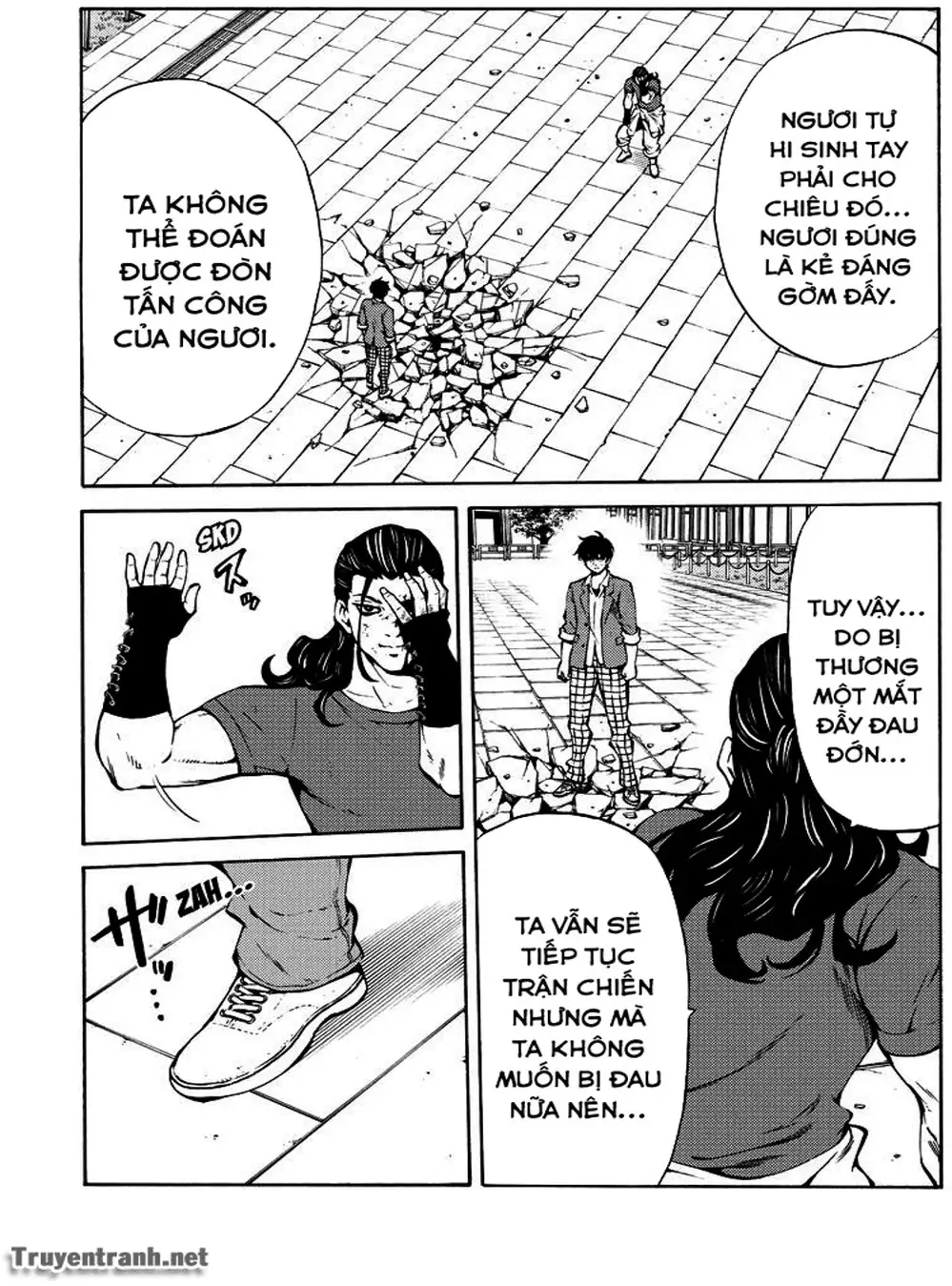 Truyện Tranh Đối Đầu Với Trọng Lực - Tenkuu Shinpan trang 4