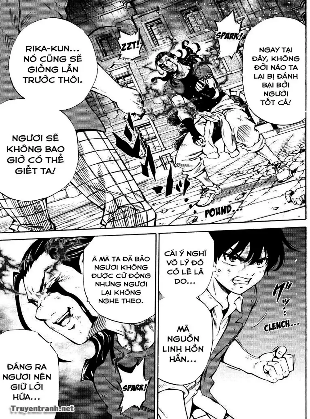 Truyện Tranh Đối Đầu Với Trọng Lực - Tenkuu Shinpan trang 4