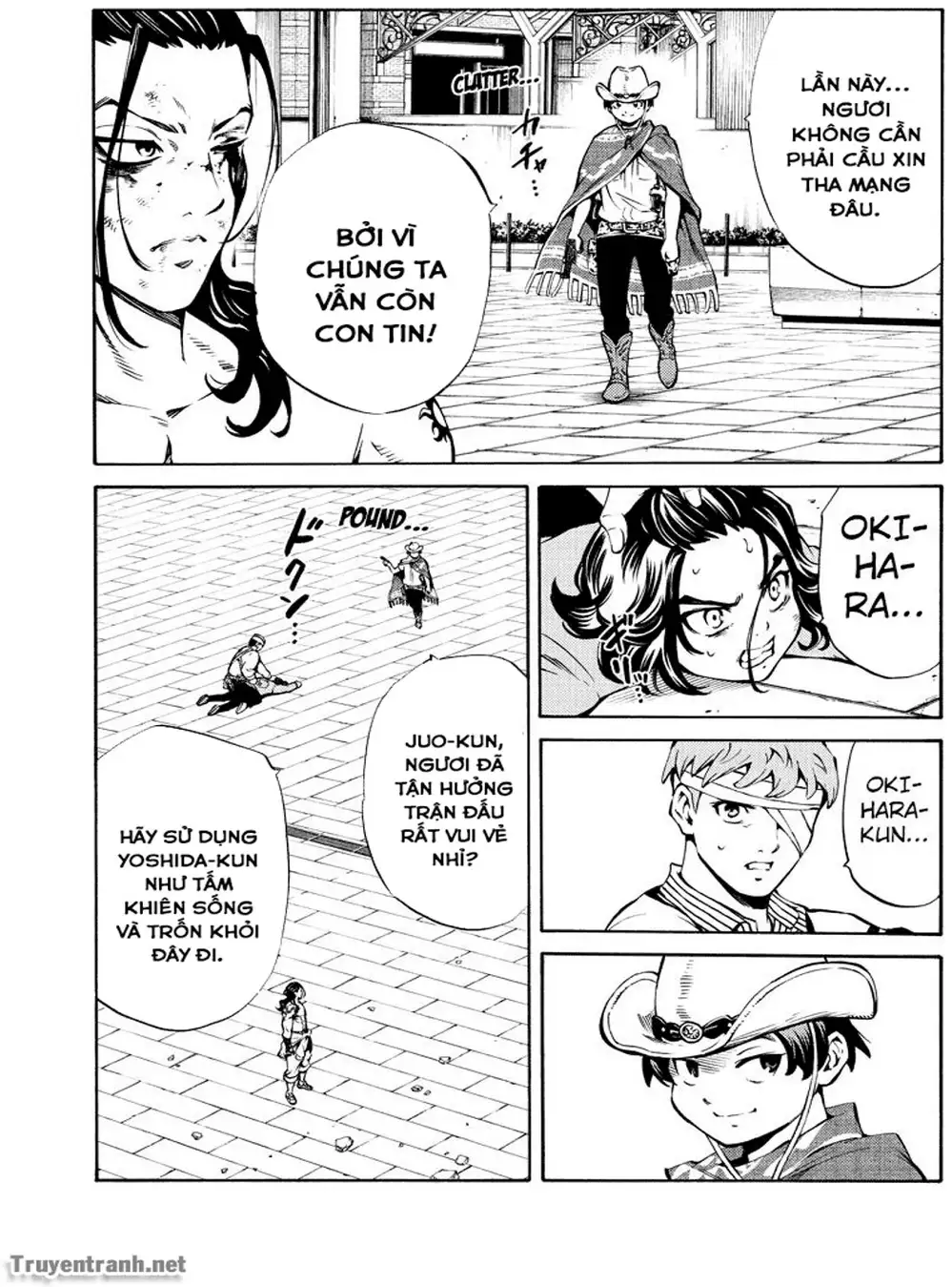 Truyện Tranh Đối Đầu Với Trọng Lực - Tenkuu Shinpan trang 4