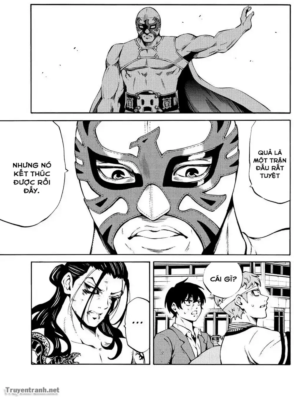 Truyện Tranh Đối Đầu Với Trọng Lực - Tenkuu Shinpan trang 4