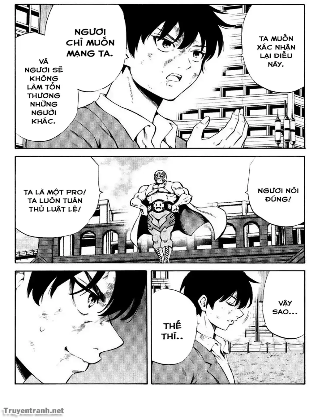 Truyện Tranh Đối Đầu Với Trọng Lực - Tenkuu Shinpan trang 4