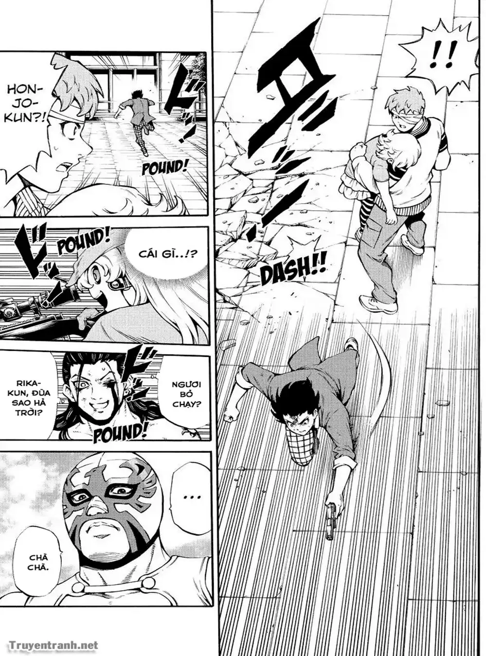 Truyện Tranh Đối Đầu Với Trọng Lực - Tenkuu Shinpan trang 4
