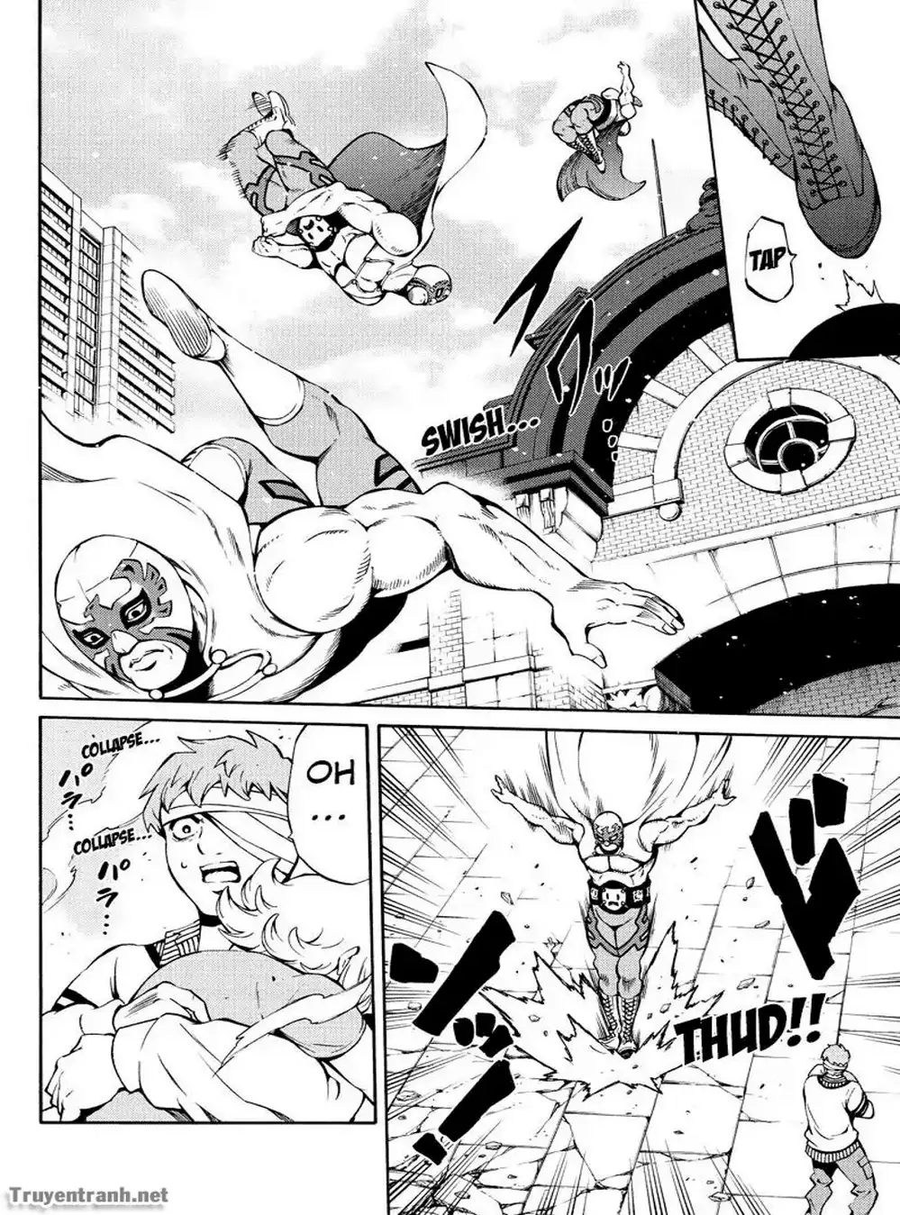 Truyện Tranh Đối Đầu Với Trọng Lực - Tenkuu Shinpan trang 4