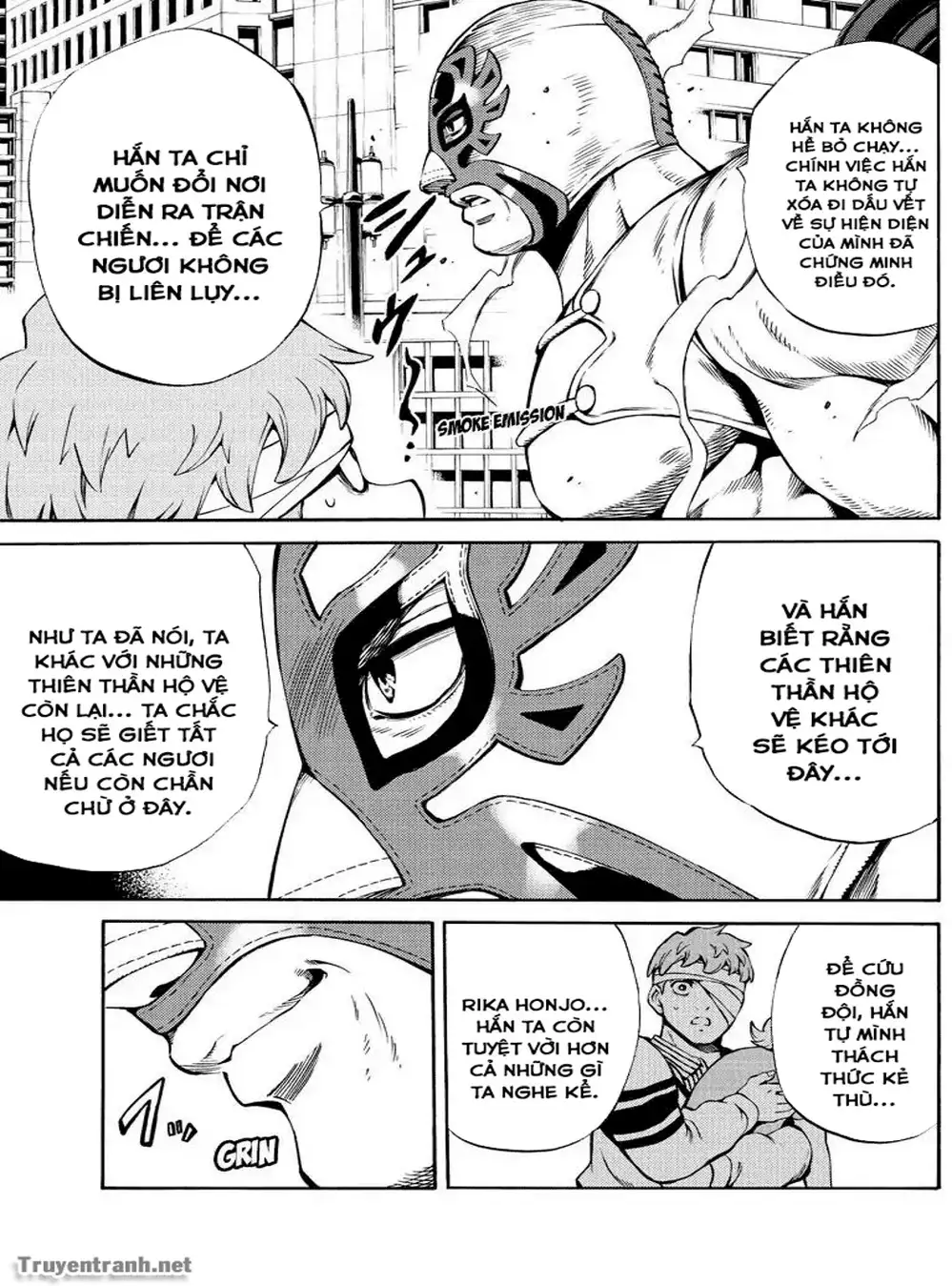 Truyện Tranh Đối Đầu Với Trọng Lực - Tenkuu Shinpan trang 4