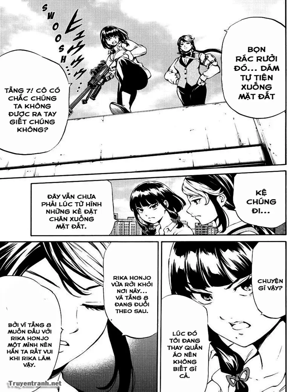 Truyện Tranh Đối Đầu Với Trọng Lực - Tenkuu Shinpan trang 4