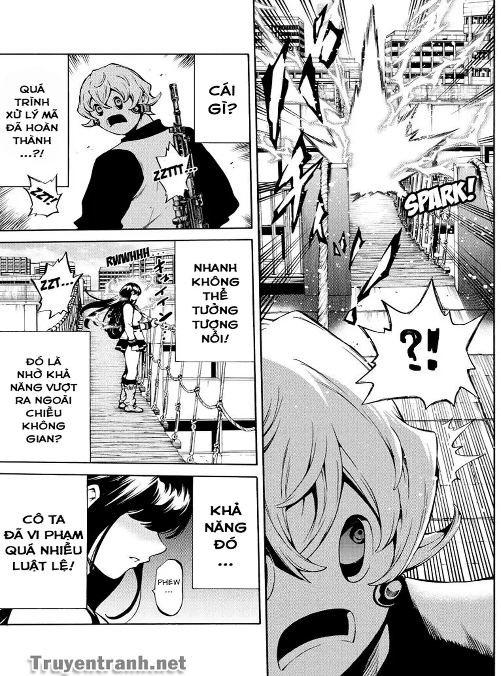 Truyện Tranh Đối Đầu Với Trọng Lực - Tenkuu Shinpan trang 4