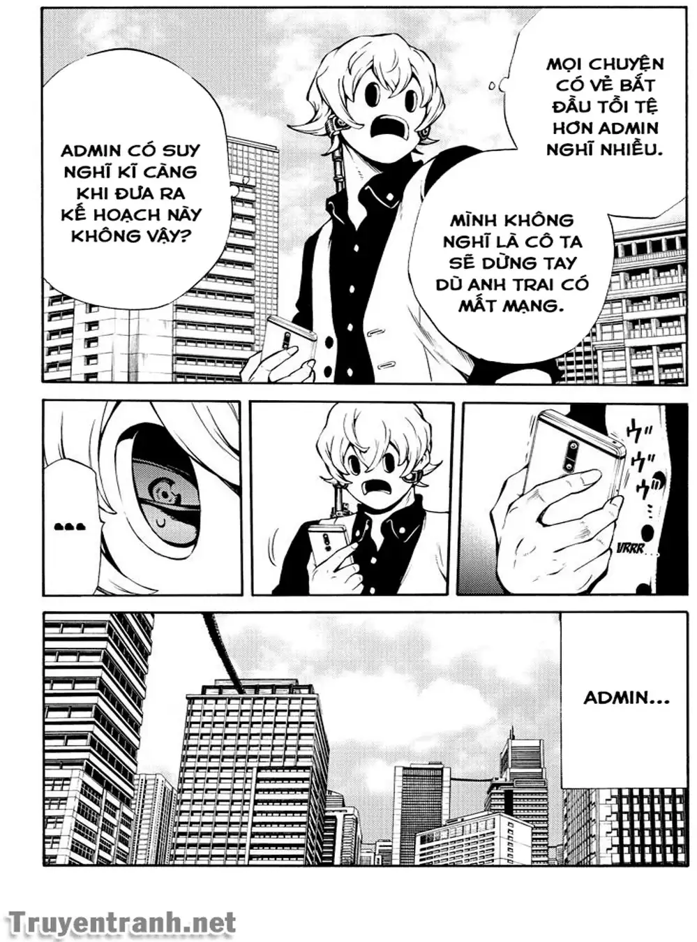 Truyện Tranh Đối Đầu Với Trọng Lực - Tenkuu Shinpan trang 4