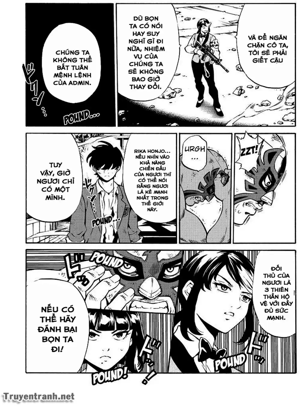 Truyện Tranh Đối Đầu Với Trọng Lực - Tenkuu Shinpan trang 4
