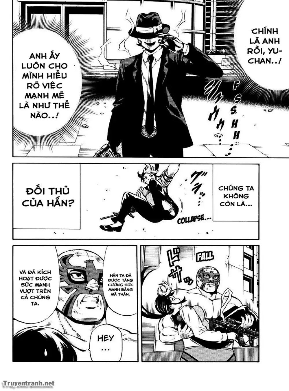 Truyện Tranh Đối Đầu Với Trọng Lực - Tenkuu Shinpan trang 4