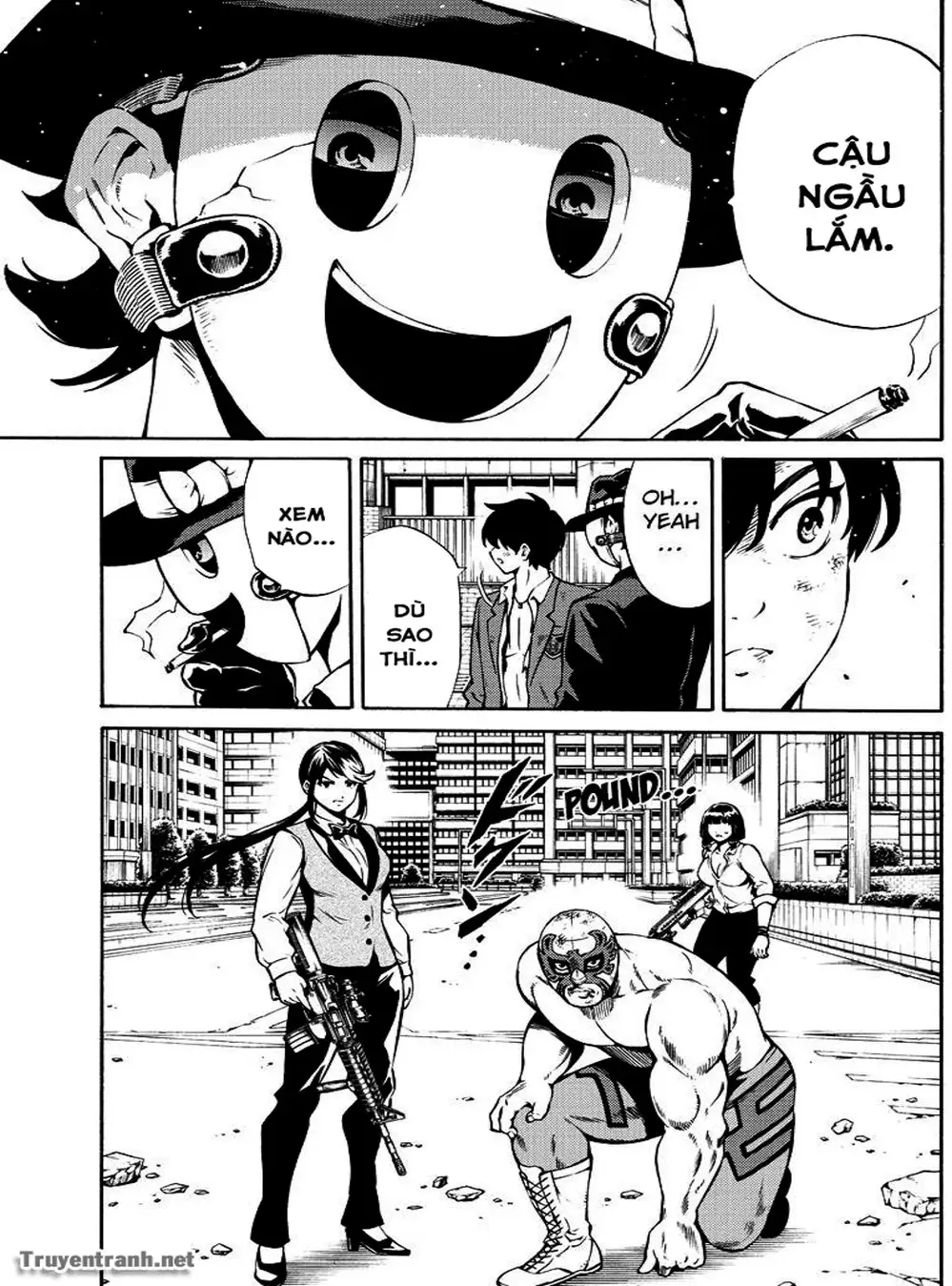 Truyện Tranh Đối Đầu Với Trọng Lực - Tenkuu Shinpan trang 4