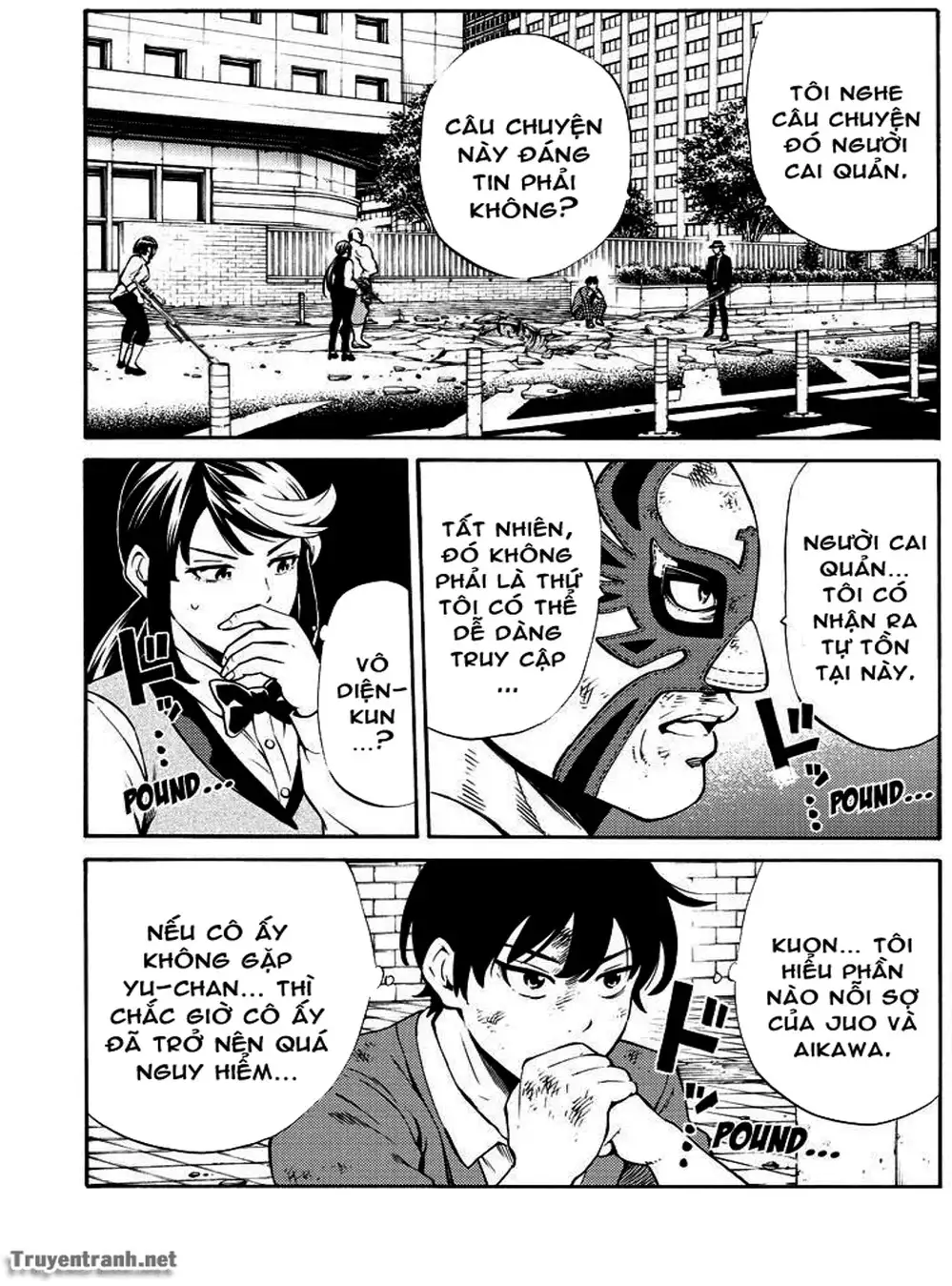 Truyện Tranh Đối Đầu Với Trọng Lực - Tenkuu Shinpan trang 4