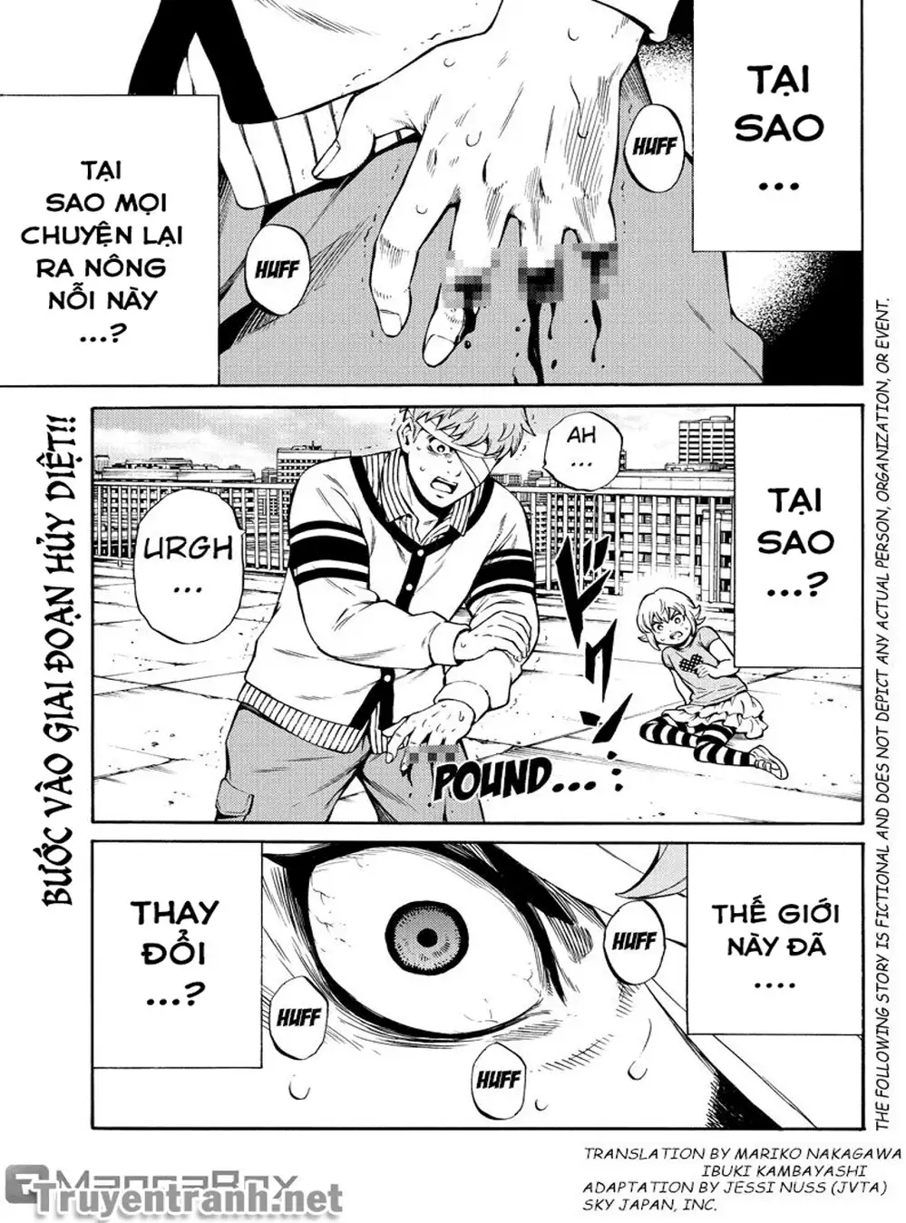 Truyện Tranh Đối Đầu Với Trọng Lực - Tenkuu Shinpan trang 4