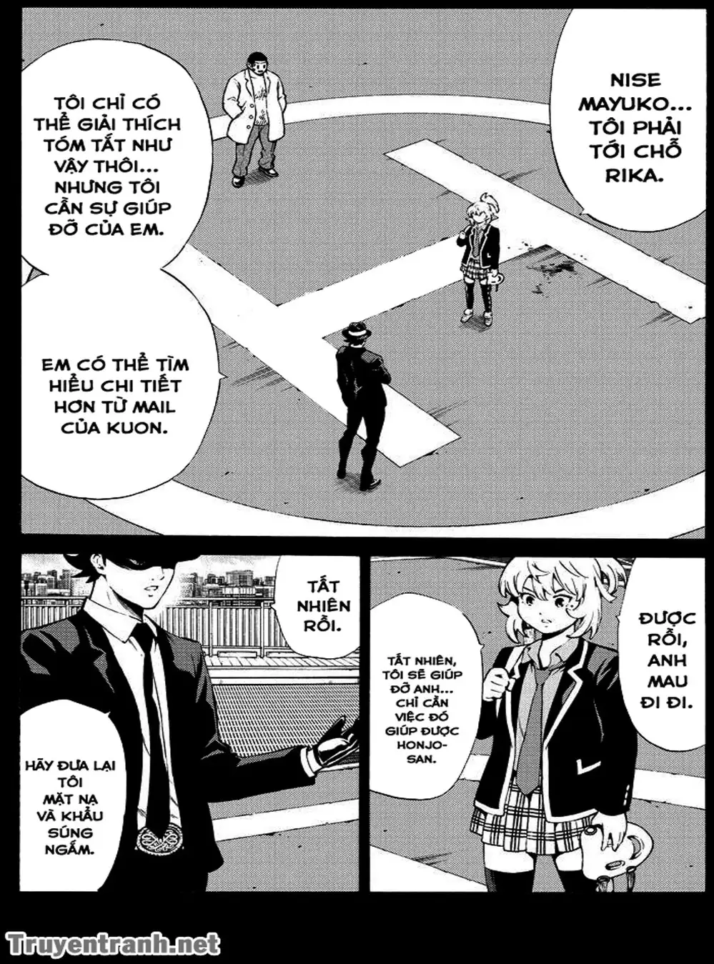 Truyện Tranh Đối Đầu Với Trọng Lực - Tenkuu Shinpan trang 4