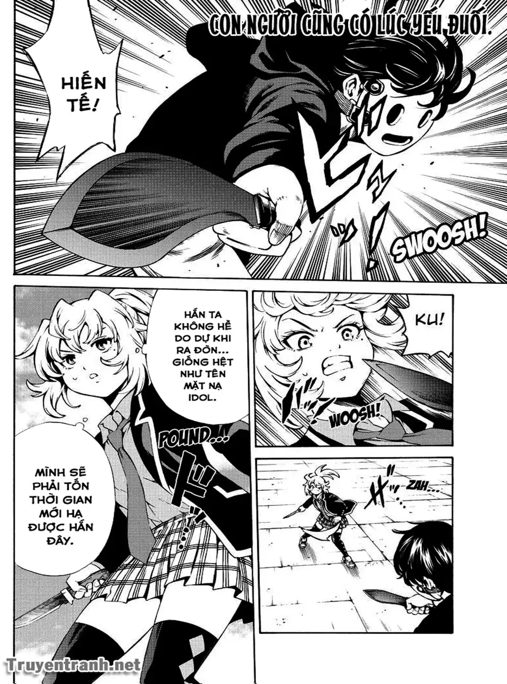 Truyện Tranh Đối Đầu Với Trọng Lực - Tenkuu Shinpan trang 4