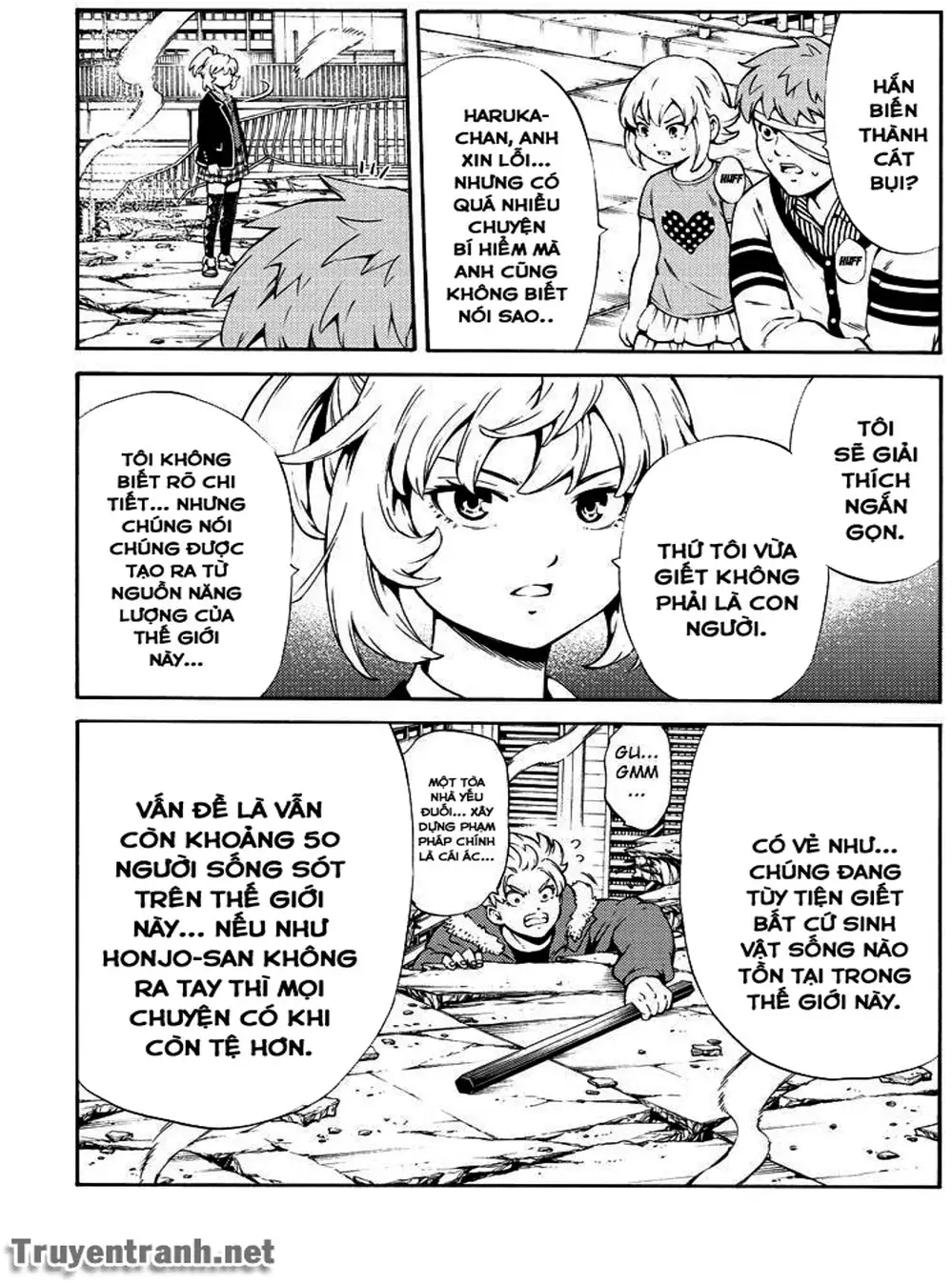 Truyện Tranh Đối Đầu Với Trọng Lực - Tenkuu Shinpan trang 4