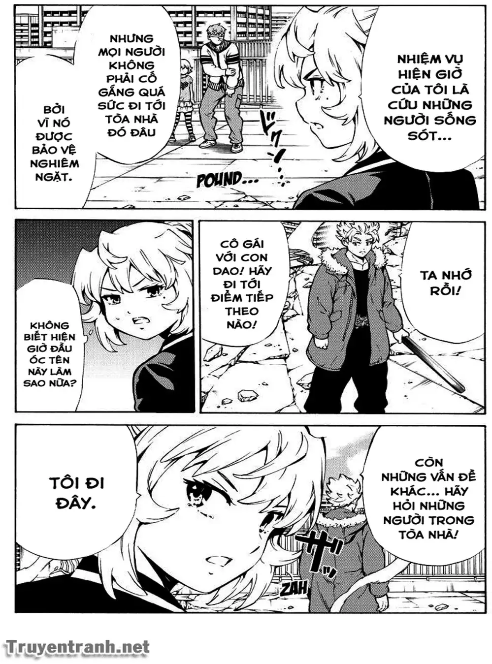 Truyện Tranh Đối Đầu Với Trọng Lực - Tenkuu Shinpan trang 4