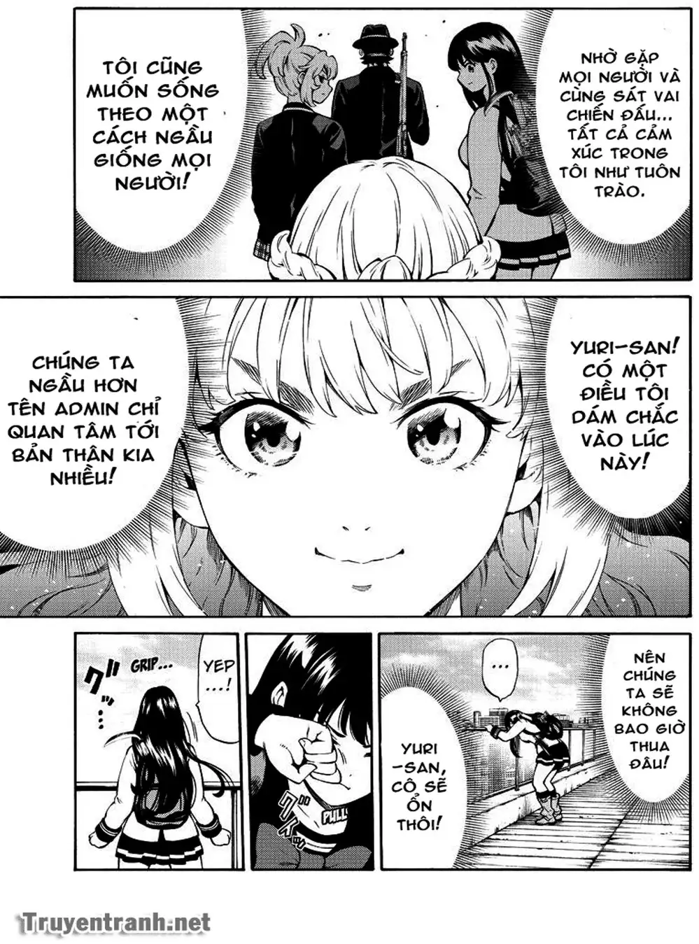 Truyện Tranh Đối Đầu Với Trọng Lực - Tenkuu Shinpan trang 4