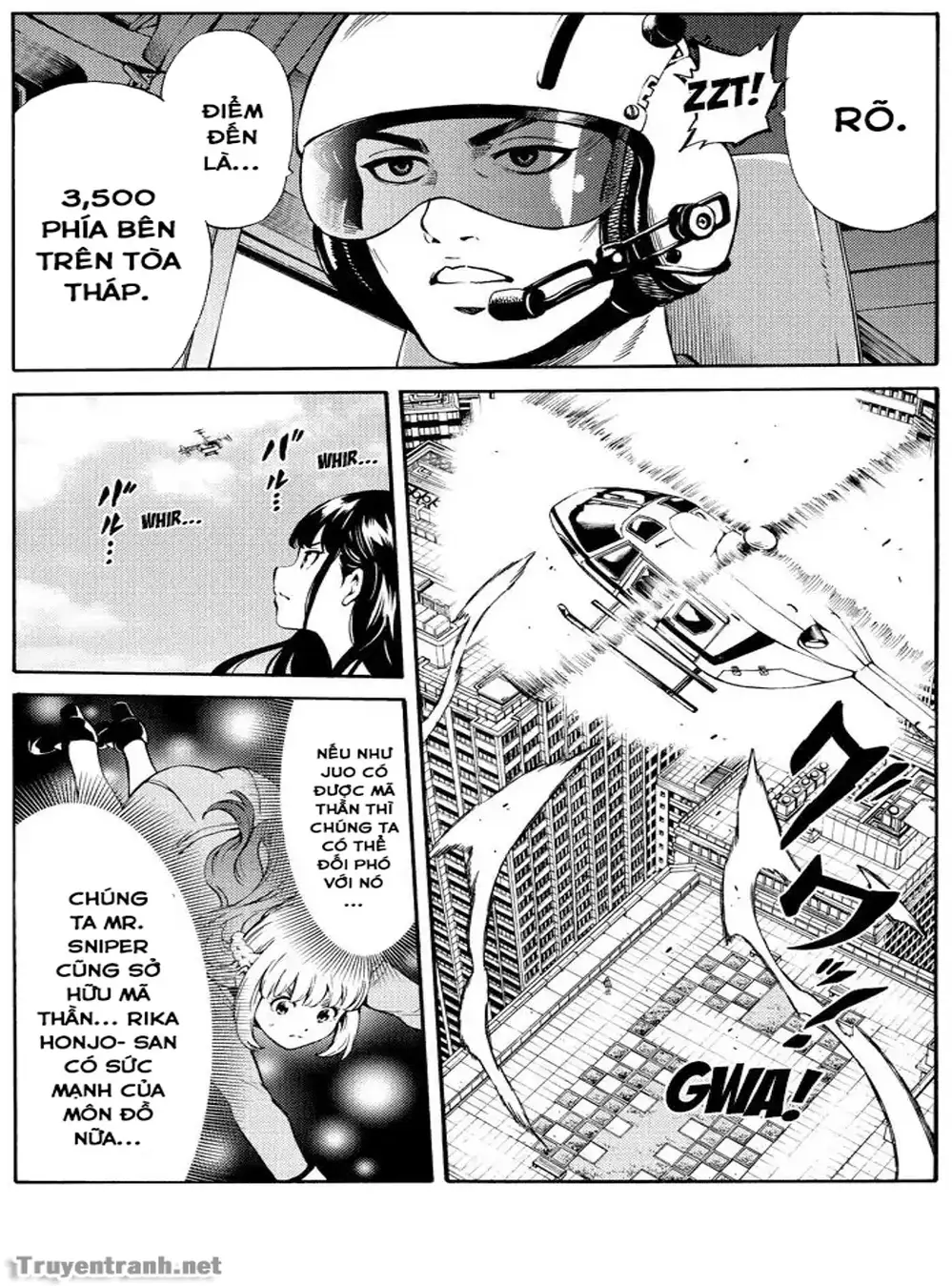 Truyện Tranh Đối Đầu Với Trọng Lực - Tenkuu Shinpan trang 4