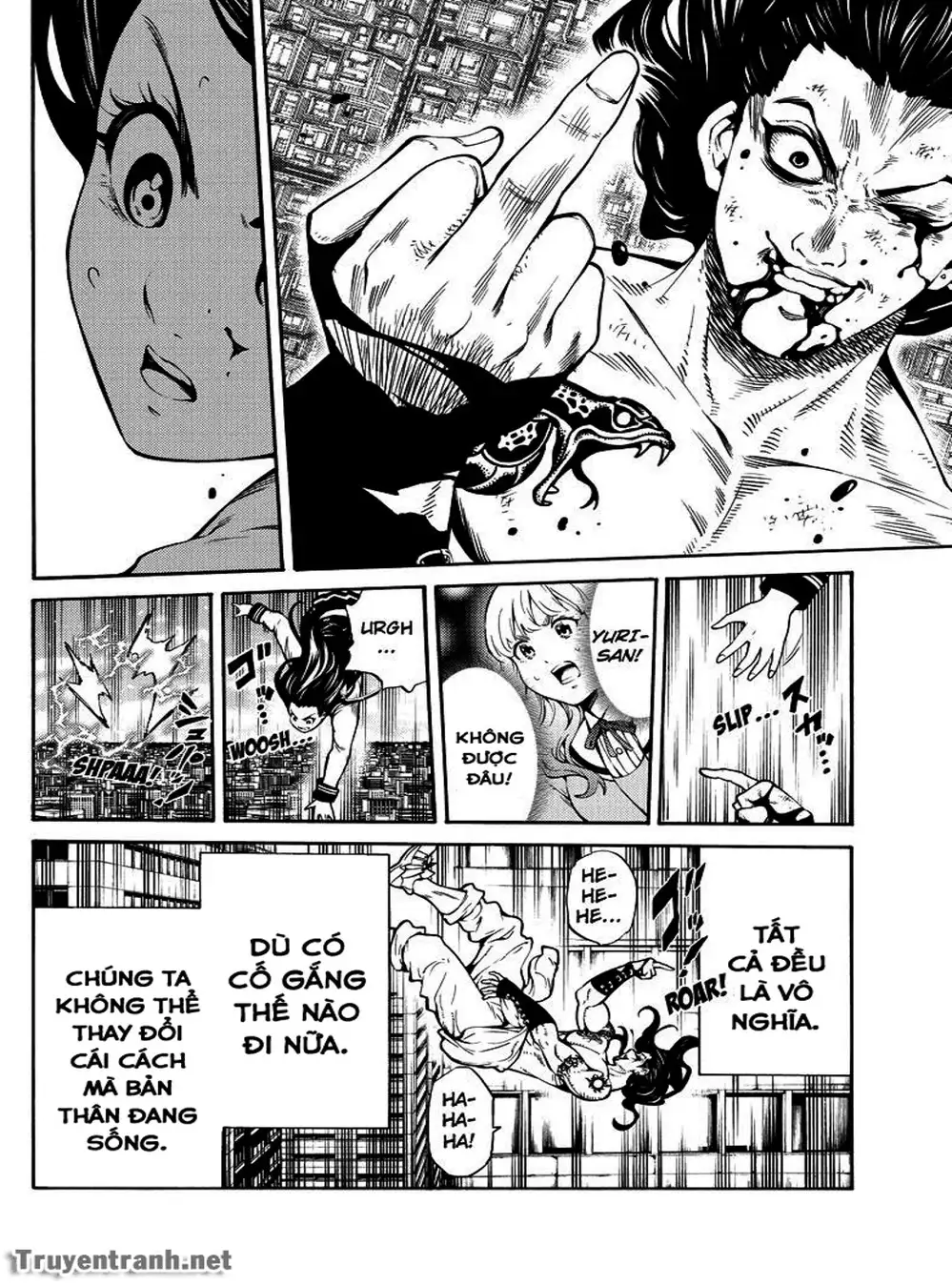 Truyện Tranh Đối Đầu Với Trọng Lực - Tenkuu Shinpan trang 4