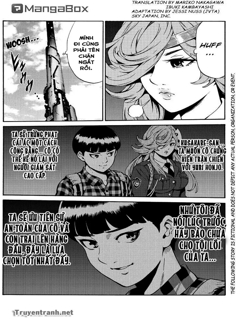 Truyện Tranh Đối Đầu Với Trọng Lực - Tenkuu Shinpan trang 4