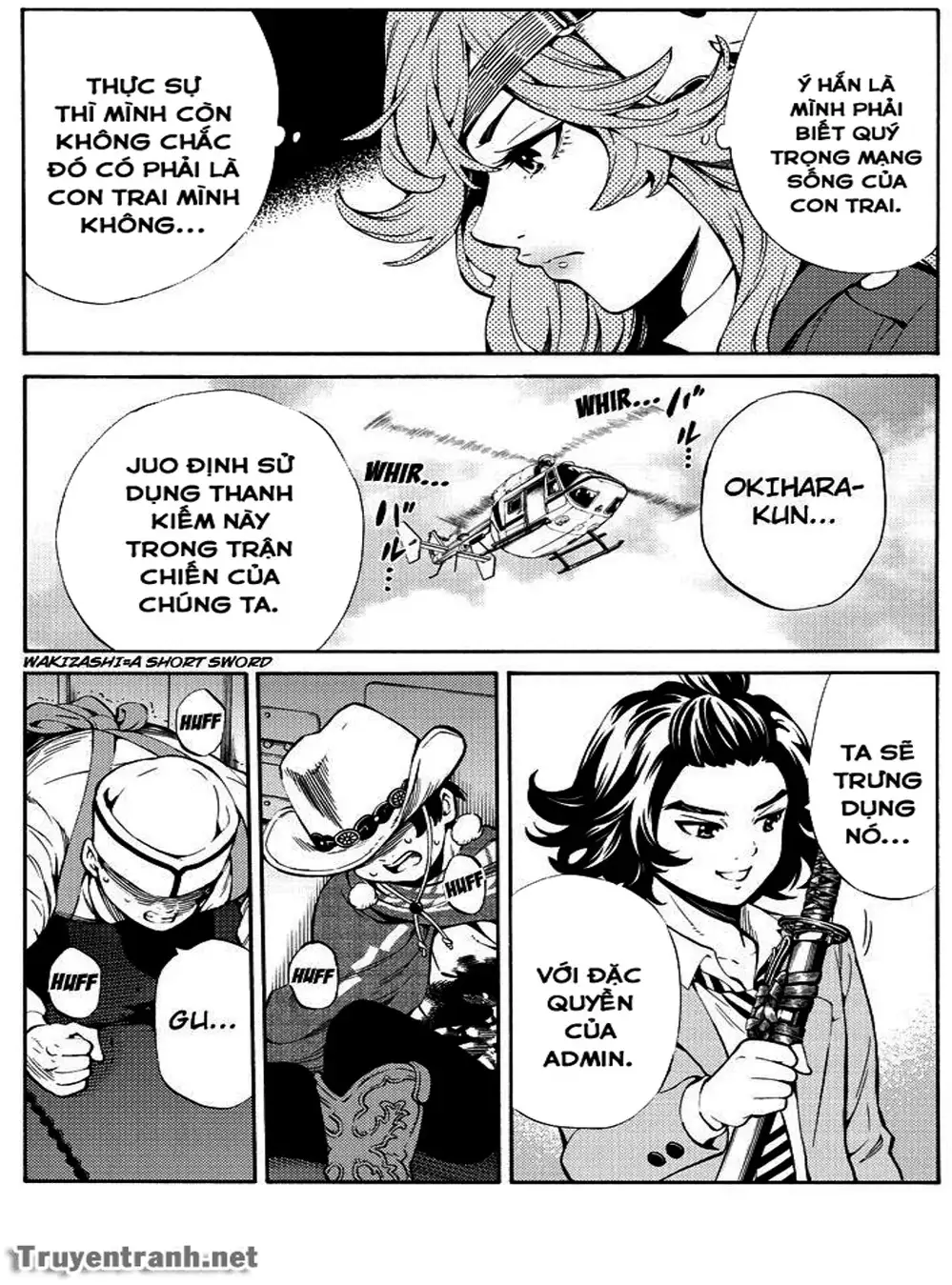 Truyện Tranh Đối Đầu Với Trọng Lực - Tenkuu Shinpan trang 4