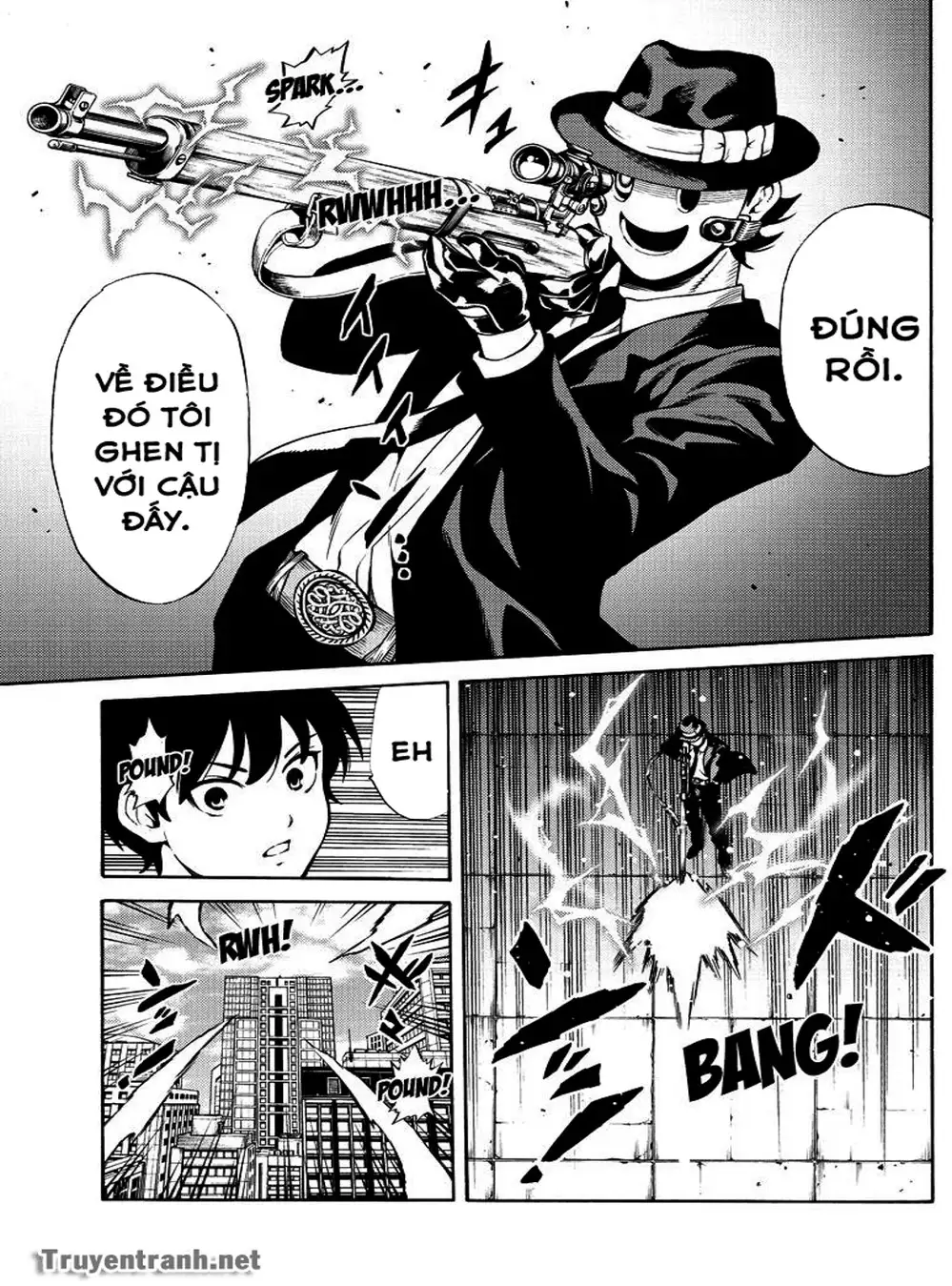 Truyện Tranh Đối Đầu Với Trọng Lực - Tenkuu Shinpan trang 4