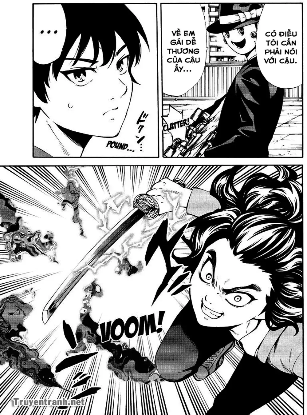 Truyện Tranh Đối Đầu Với Trọng Lực - Tenkuu Shinpan trang 4