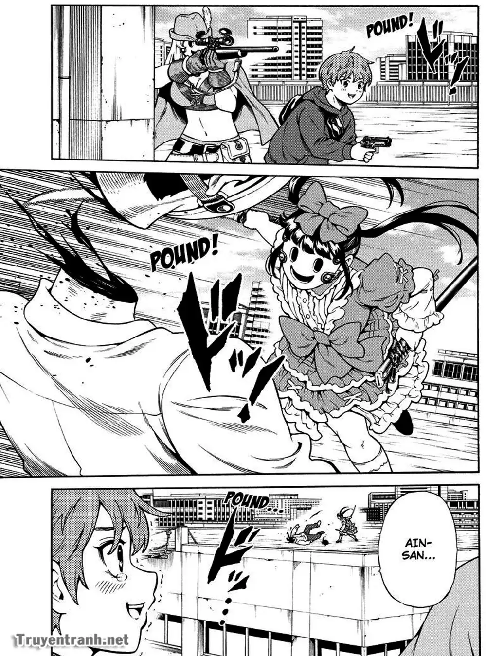 Truyện Tranh Đối Đầu Với Trọng Lực - Tenkuu Shinpan trang 4