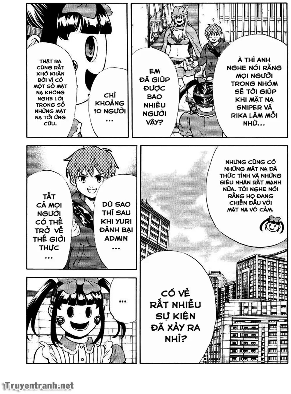 Truyện Tranh Đối Đầu Với Trọng Lực - Tenkuu Shinpan trang 4