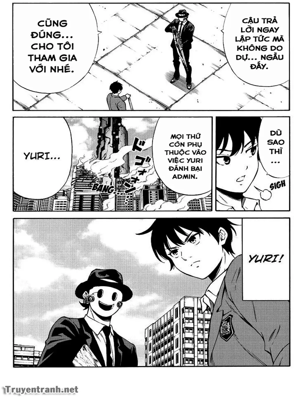 Truyện Tranh Đối Đầu Với Trọng Lực - Tenkuu Shinpan trang 4