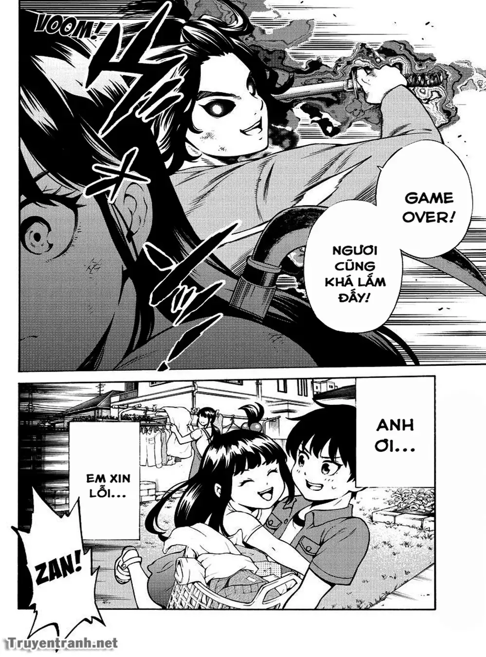 Truyện Tranh Đối Đầu Với Trọng Lực - Tenkuu Shinpan trang 4