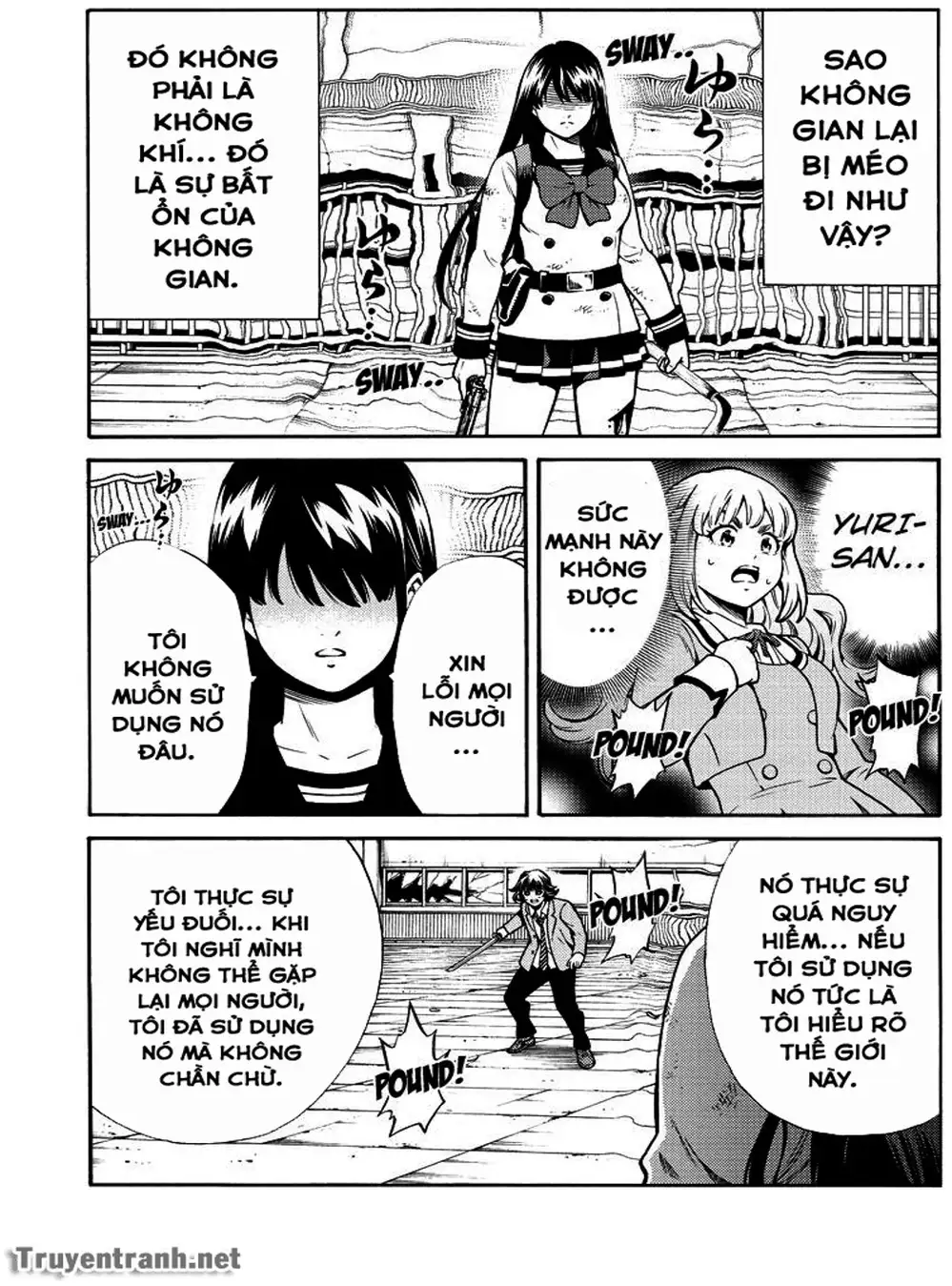 Truyện Tranh Đối Đầu Với Trọng Lực - Tenkuu Shinpan trang 4