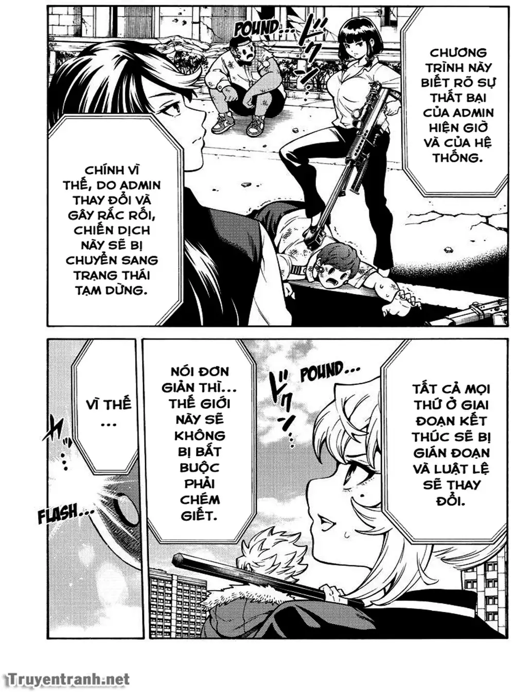 Truyện Tranh Đối Đầu Với Trọng Lực - Tenkuu Shinpan trang 4