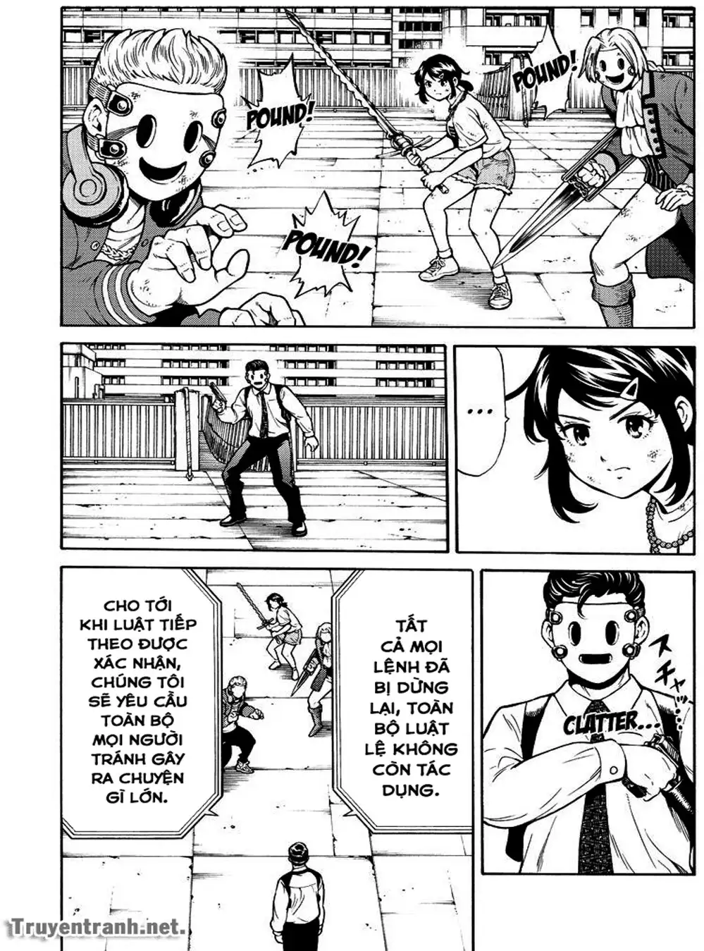 Truyện Tranh Đối Đầu Với Trọng Lực - Tenkuu Shinpan trang 4