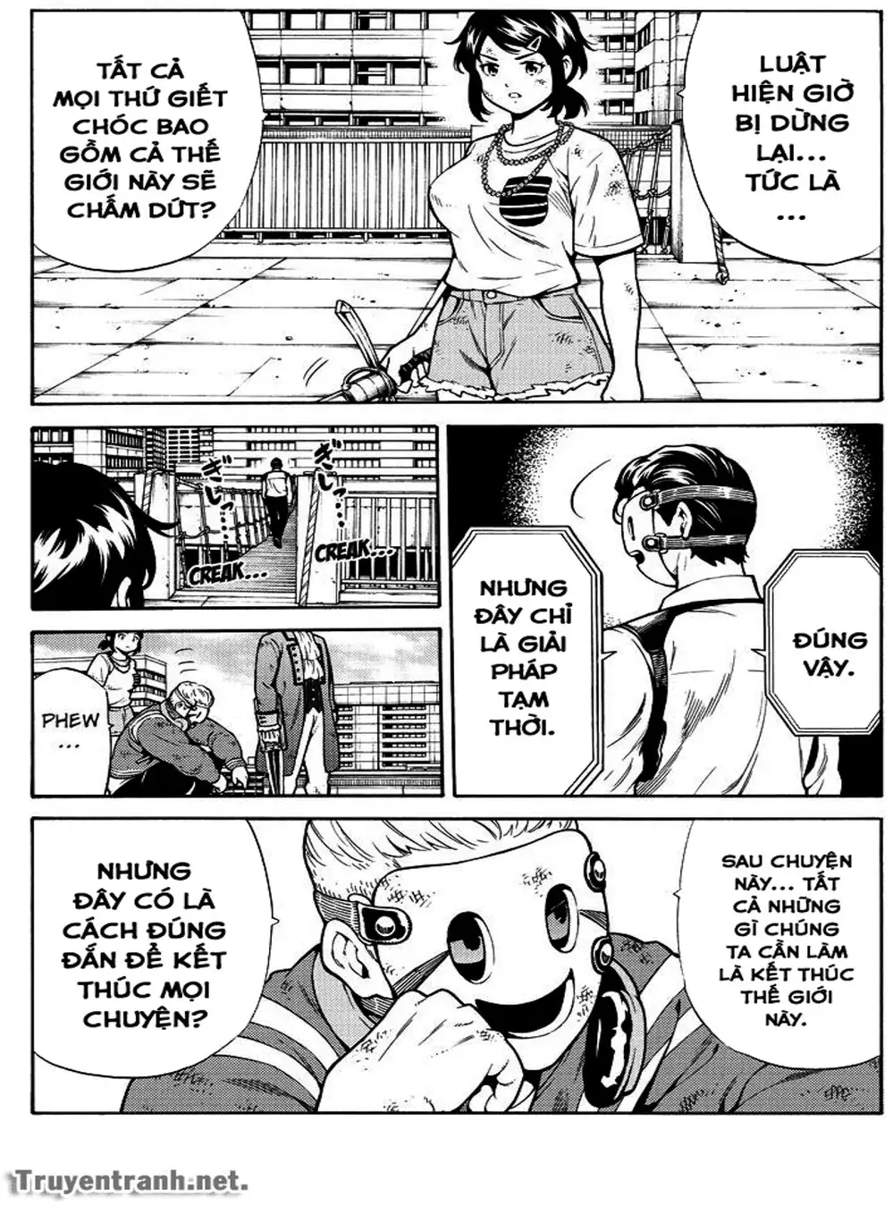 Truyện Tranh Đối Đầu Với Trọng Lực - Tenkuu Shinpan trang 4