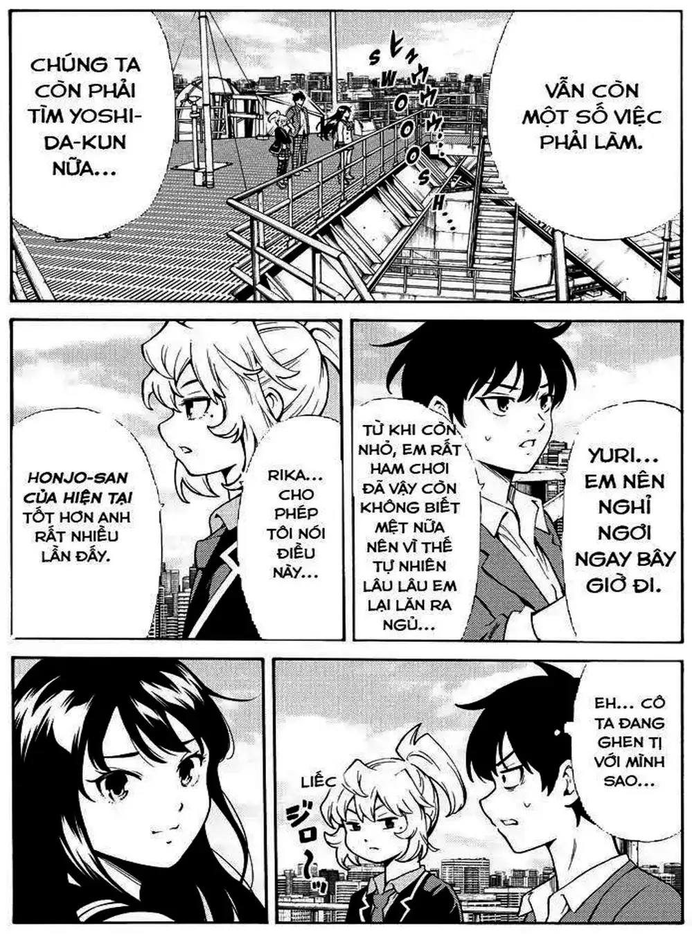 Truyện Tranh Đối Đầu Với Trọng Lực - Tenkuu Shinpan trang 4