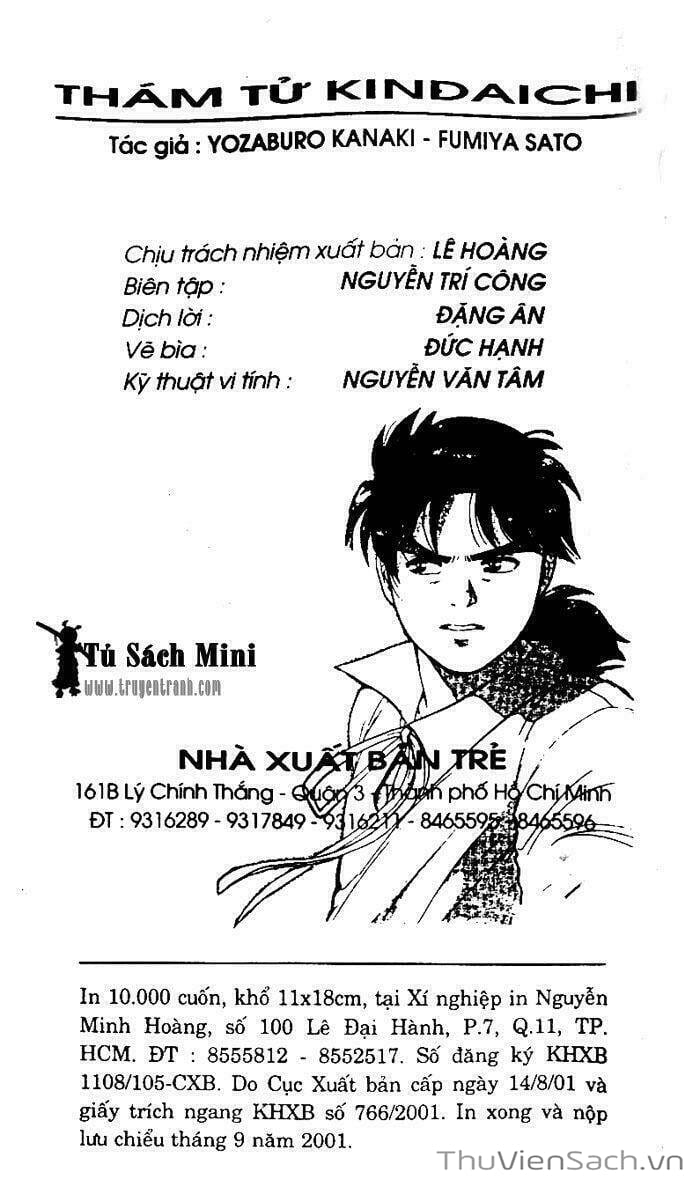 Truyện Tranh Thám Tử Kindaichi trang 2