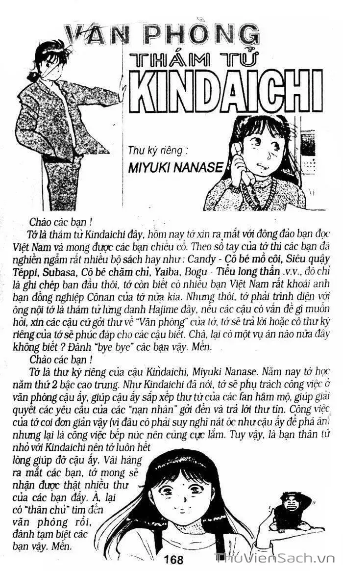 Truyện Tranh Thám Tử Kindaichi trang 4