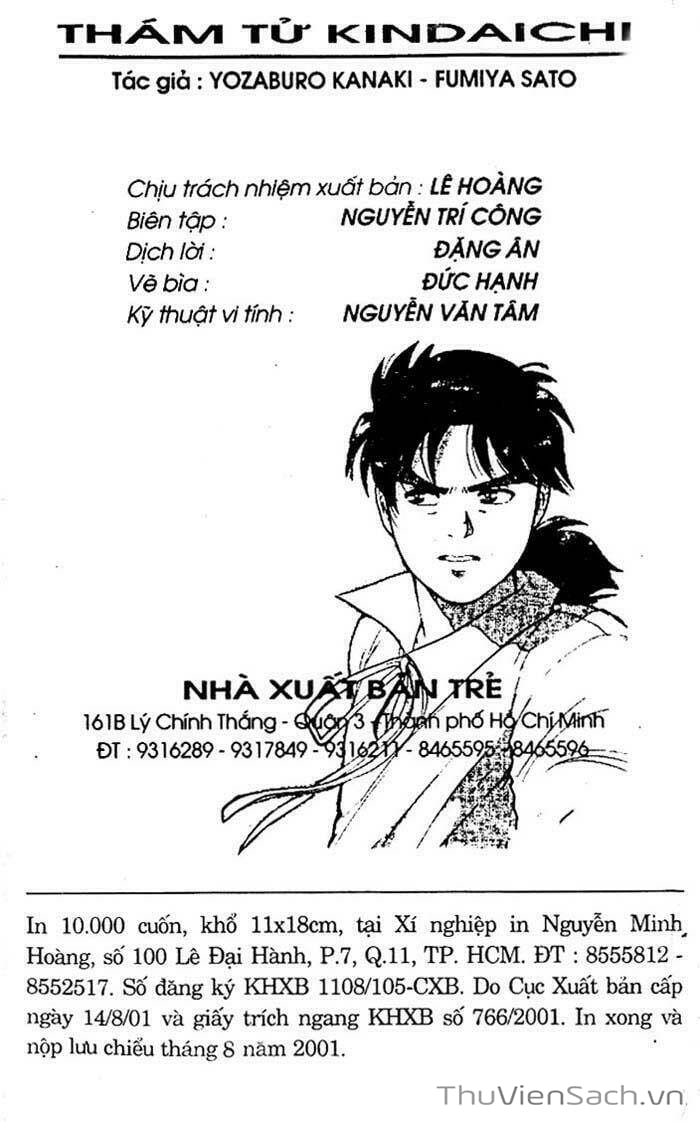 Truyện Tranh Thám Tử Kindaichi trang 4