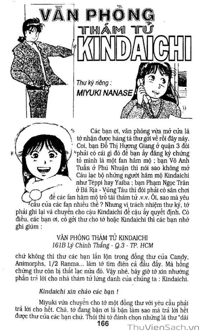 Truyện Tranh Thám Tử Kindaichi trang 4