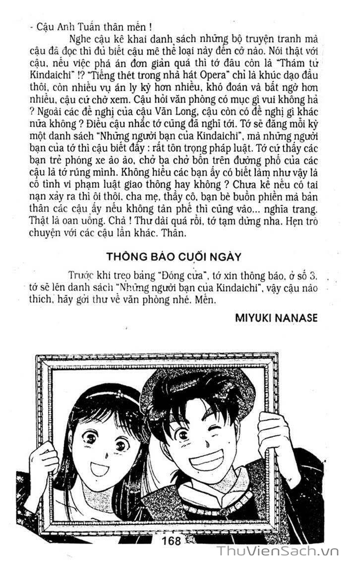 Truyện Tranh Thám Tử Kindaichi trang 4
