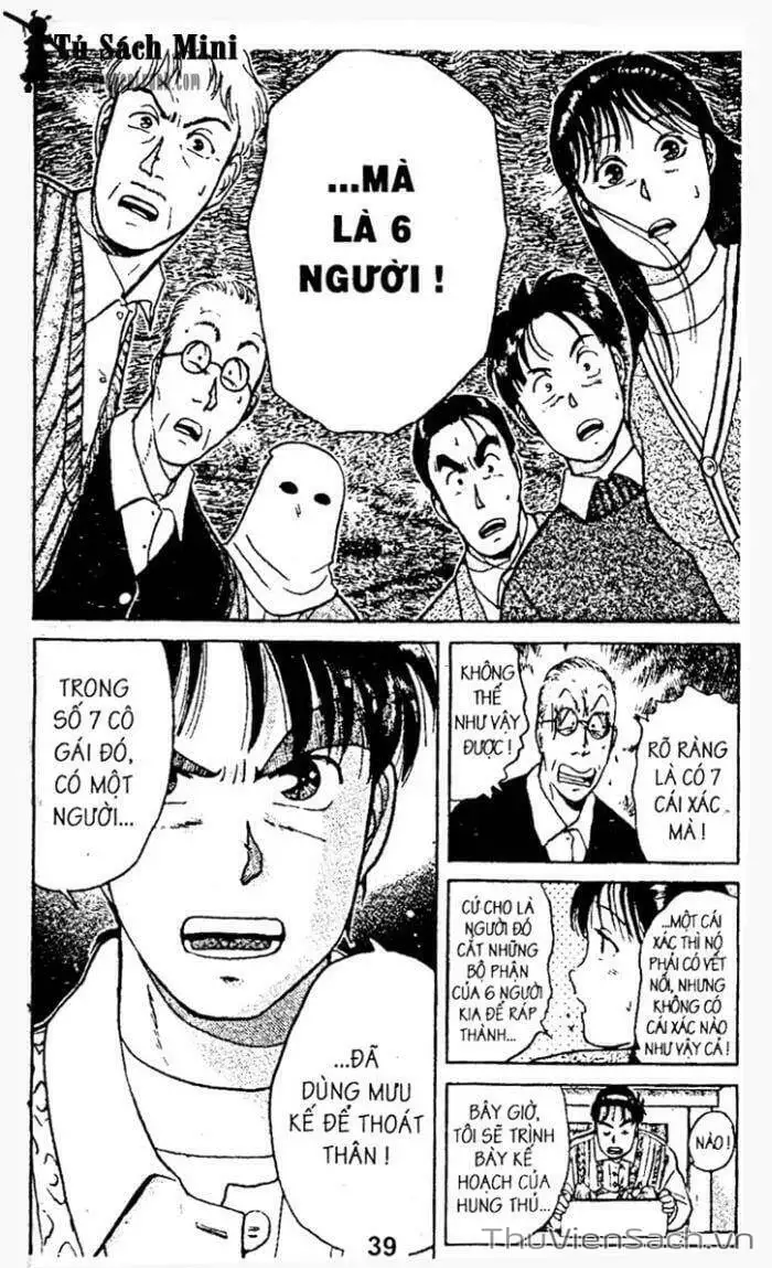 Truyện Tranh Thám Tử Kindaichi trang 4