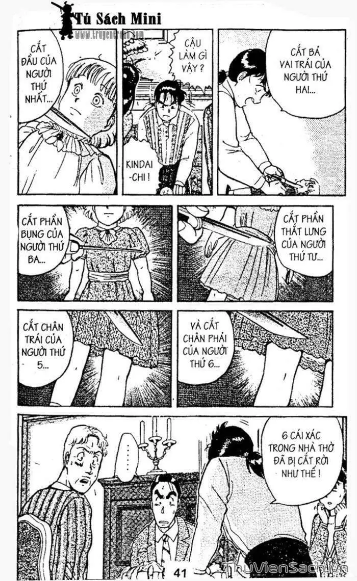 Truyện Tranh Thám Tử Kindaichi trang 4